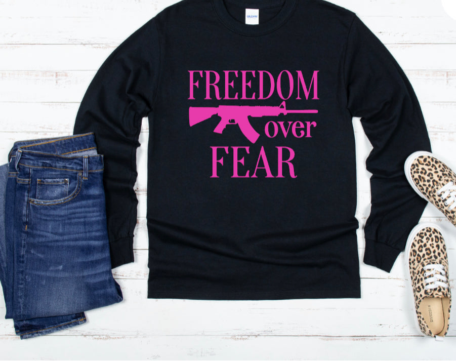 FREEDOM OVER FEAR